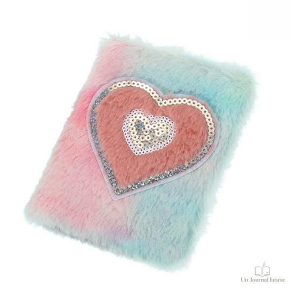Couverture en fourrure pour un journal unique