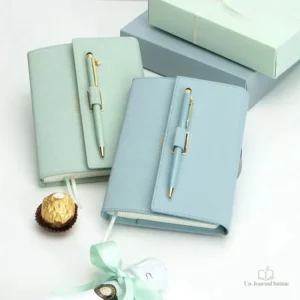Carnet macaron pour écrire ses pensées