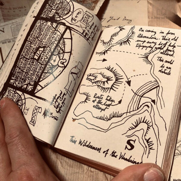 Cahier de notes Indiana Jones pour les écrivains