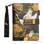 Détails traditionnels du design japonais sur la couverture