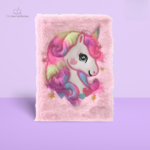 Journal intime kawaii avec couverture colorée