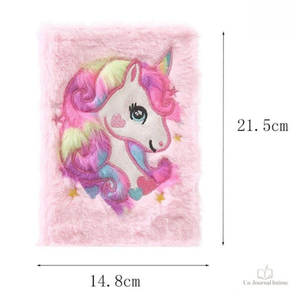 Écriture amusante dans ce journal intime kawaii