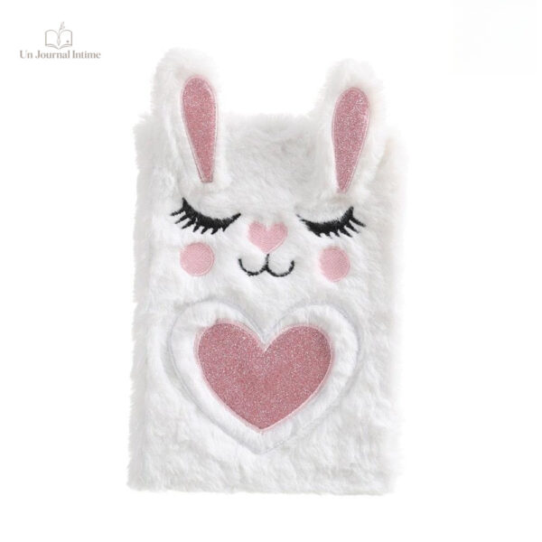 Carnet à écrire lapin, idéal pour les pensées intimes