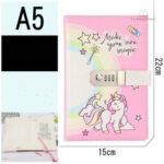 Journal créatif licorne pour partager ses pensées