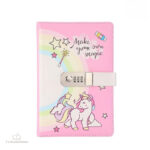 Journal fantastique licorne pour jeunes écrivains