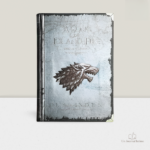 Journal intime loup avec couverture illustrée