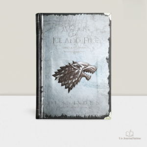 Journal intime loup avec couverture illustrée