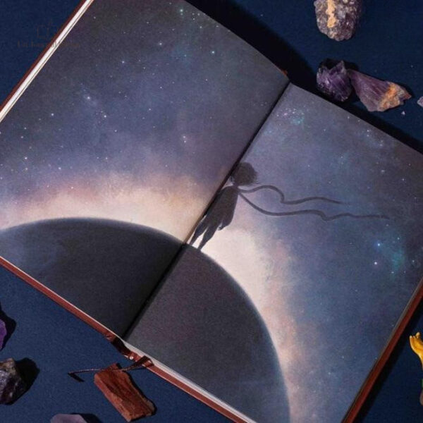 Journal avec motifs féeriques pour une écriture unique