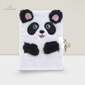 Journal intime Panda élégant pour l'écriture personnelle