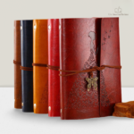 Journal intime avec motif de papillon