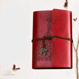 Carnet de notes élégant avec papillon