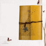 Journal créatif avec design papillon