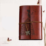 Journal à écrire avec motifs de papillons
