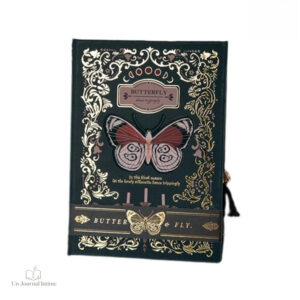 Journal intime avec design papillon élégant
