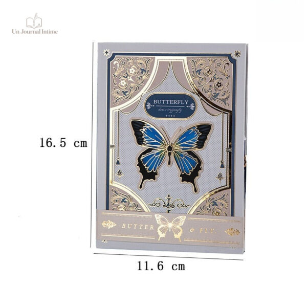Journal personnel au design papillon unique