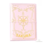 Journal intime fille sakura avec design floral élégant