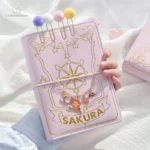 Journal intime avec motifs sakura pour l'écriture personnelle