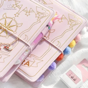 Cahier intime pour filles, thème sakura, idéal pour les pensées