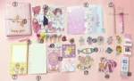 Journal intime floral pour filles avec pages décoratives uniques