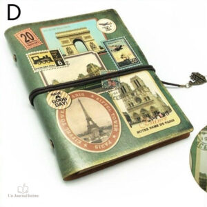 Journal unique avec photo sur la couverture