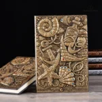 Couverture en 3D pour journal personnel