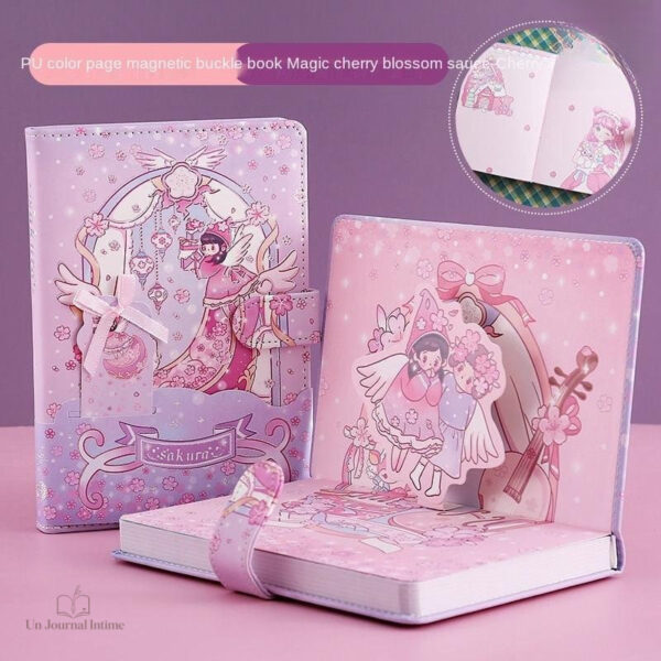 Journal magique pour capturer les secrets d'une enfant