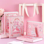 Cahier intime décoré de motifs de princesse