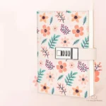 Journal intime fleuri pour les écrits printaniers