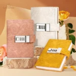 Cahier secret vintage à verrouillage par code