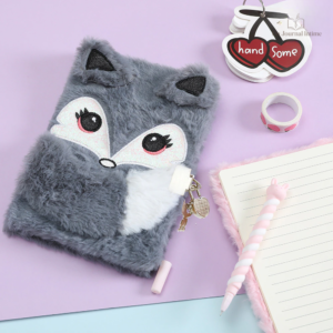 Journal de création avec design de renard