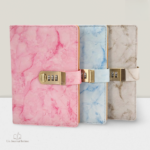 Journal intime rose élégant et doux