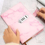 Carnet de notes intime couleur rose