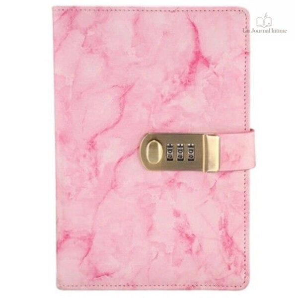 Journal intime rose au design charmant