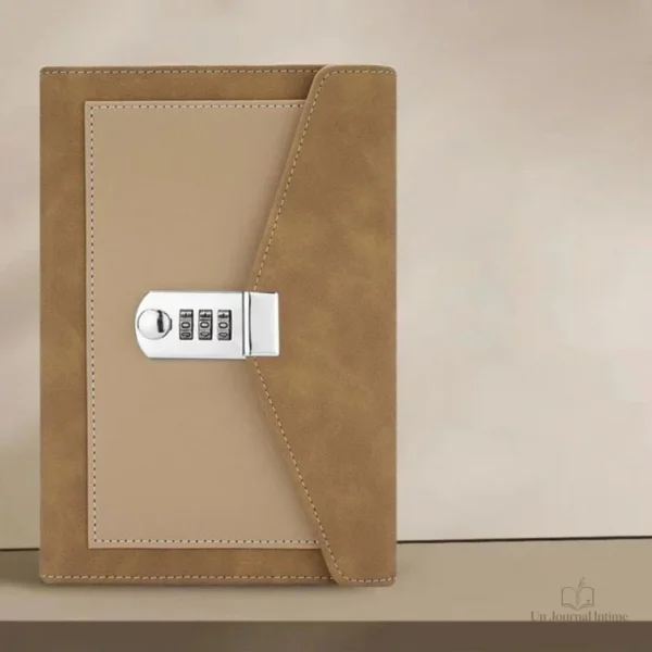 Carnet élégant noir pour notes personnelles