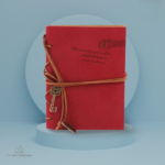 Journal intime rouge élégant et pratique