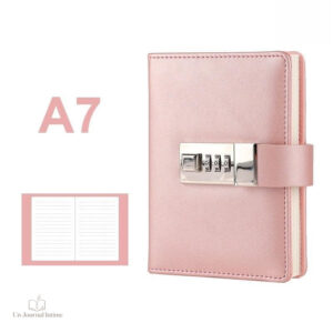 Journal intime au design épuré, idéal pour tous