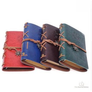 Journal intime vintage avec pages vierges
