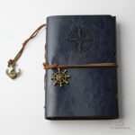 Cahier de notes au style ancien et élégant