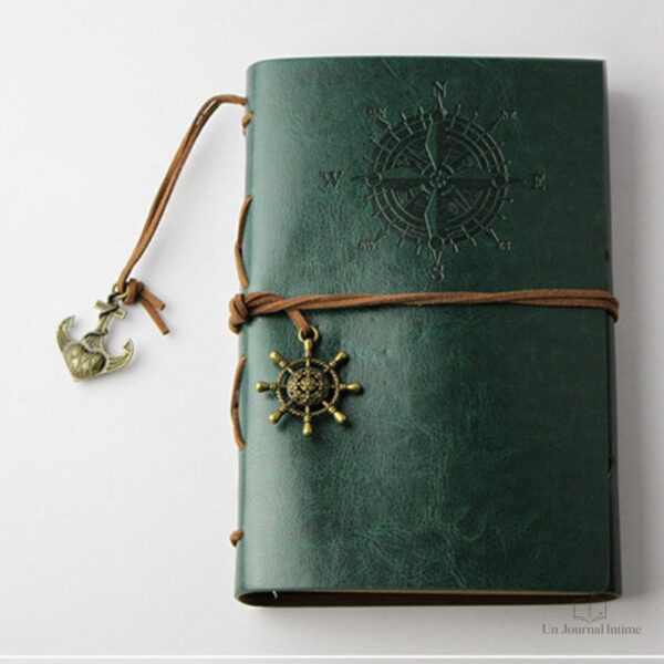 Journal intime en cuir, idéal pour l'écriture