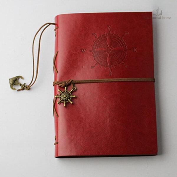 Journal intime en style classique avec reliure