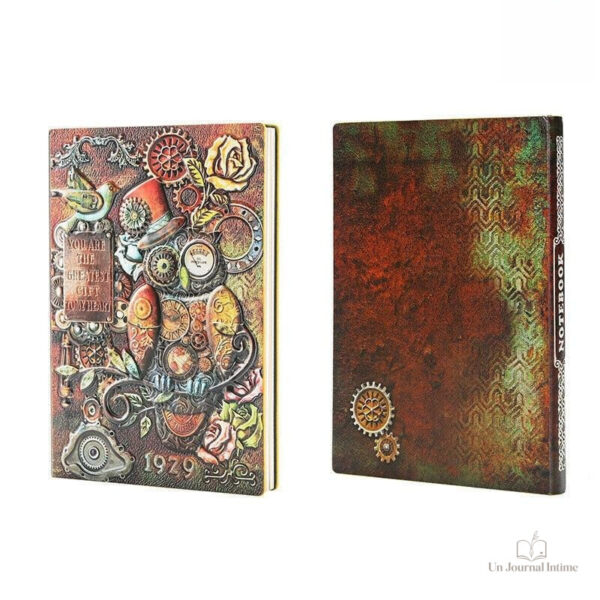 Élégant journal intime pour un style rétro sophistiqué