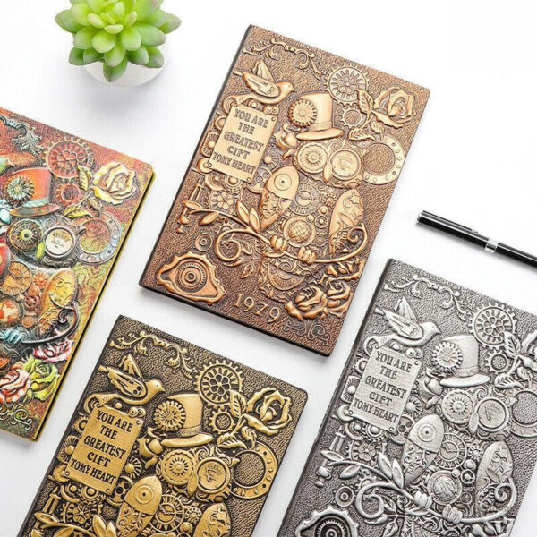 Journal intime en style vintage avec charme unique