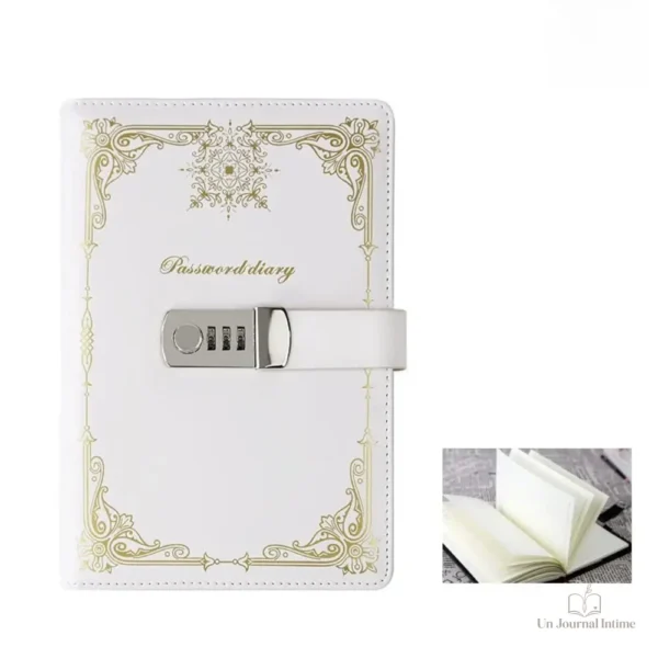 Journal personnel avec une touche de sophistication vintage