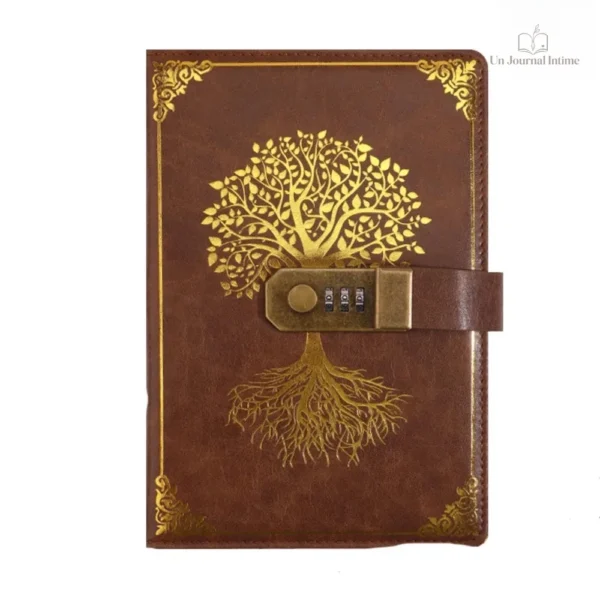 Carnet avec motif Arbre de vie élégant
