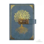 Design artistique d'un arbre sur journal