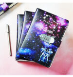 Journal intime élégant avec thème astrologique